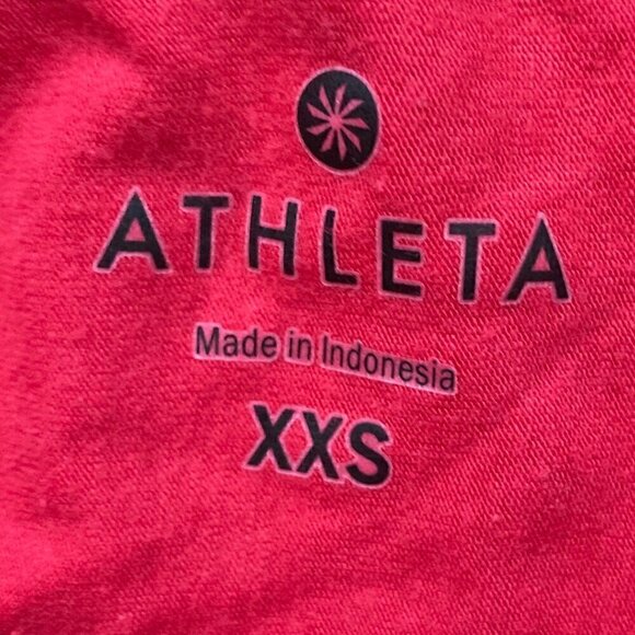 ATHLETA NADI /ROUCHED TIE COWL NECK/ TUNIC / L/SLEEVE /OMBRE FLORAL TOP SIZE XXS - Picture 4 of 8